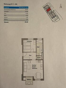 Foto - 2 Zimmer Etagenwohnung zur Miete in Bergheim