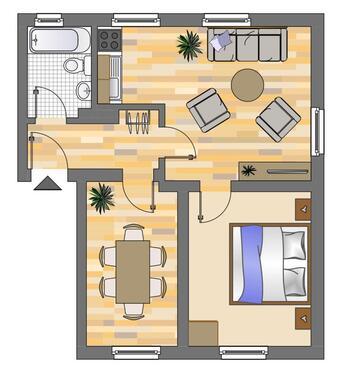 Foto - Demnächst frei! 2-Zimmer-Wohnung in Essen Heisingen