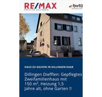 Haus in Diefflen - 180.000,00&nbsp;EUR Kaufpreis, ca.&nbsp; 150,00&nbsp;m&sup2; in Dillingen (Saar) (PLZ: 66763)