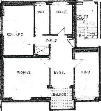 Foto - 3 Zimmer Erdgeschoßwohnung zum Kaufen in Hanau