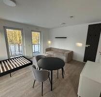 1-Zimmer-Wohnung - Flatrate-Miete - Möbliert - Neubau - Münster Mitte-Süd