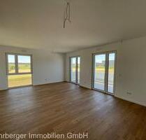 Sofort Einziehen und Wohlfühlen! 2-Zimmer-Neubauwohnung im Grünen mit Balkon - Burgoberbach