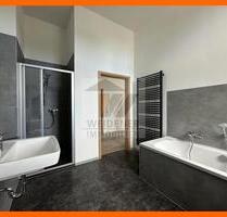 Erstbezug! 3 Raum-Whg. in der Innenstadt von Gera, Bad mit Wanne und Dusche
