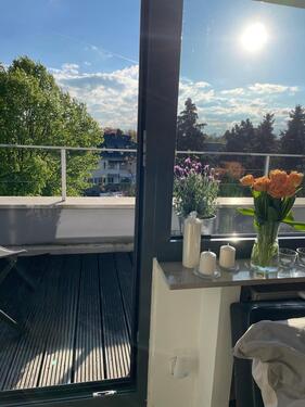 Foto - Möblierte 2-Zimmer Dachgeschosswohnung mit Südbalkon