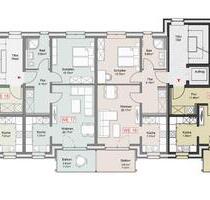 2-Zimmer Wohnung mit Balkon, incl. Keller, Parkplatz - Vechelde
