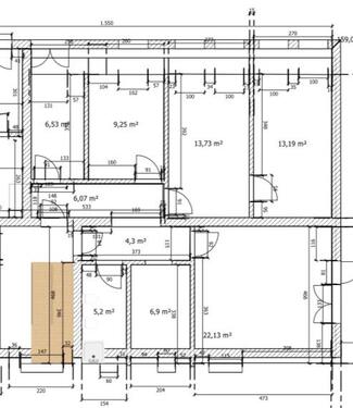 Foto - Wohnung zu vermieten - 1.400,00&nbsp;EUR Kaltmiete, ca.&nbsp; 88,00&nbsp;m&sup2;