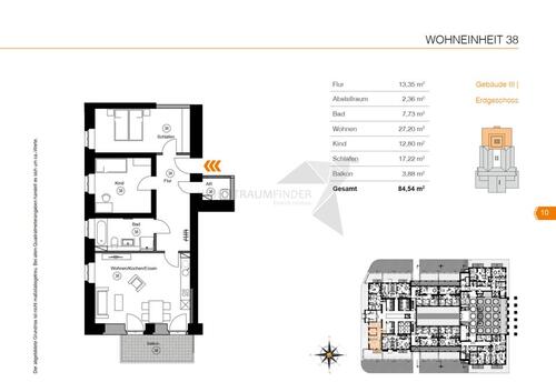 Foto - 3 Zimmer Erdgeschoßwohnung zur Miete in Chemnitz