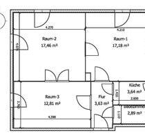 Ruhige 3-Zimmer Wohnung, 58 qm, im Ortskern von Rosdorf
