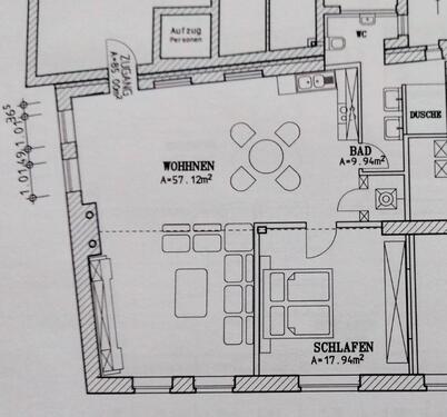 Foto - 2 Zimmer Etagenwohnung zur Miete in Gießen