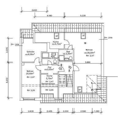 Foto - Dachgeschoßwohnung in Benz zur Miete