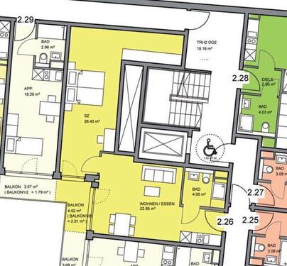 Foto - 2 Zimmer Etagenwohnung in Regensburg