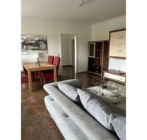 Blick auf Fulda mit großer Terrasse