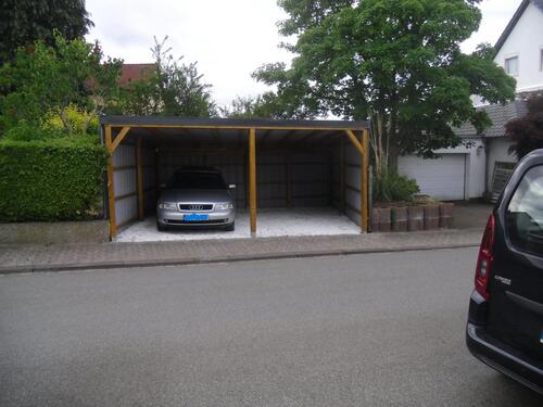 Foto - Carport überdachter Stellplatz in Altsaarbrücken Triller Papestr.