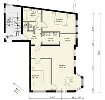 Attraktive, helle 3-Zimmer-Wohnung in zentraler Altstadtlage - Uslar