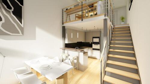 Foto - 3 Zimmer Maisonette Wohnung mit Terrasse, Gartenanteil und Einbauküche