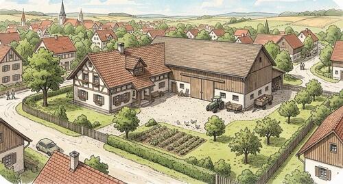 Foto - EFH mit Halle, Villenbach OT - 879.000,00&nbsp;EUR Kaufpreis, ca.&nbsp; 180,00&nbsp;m&sup2;