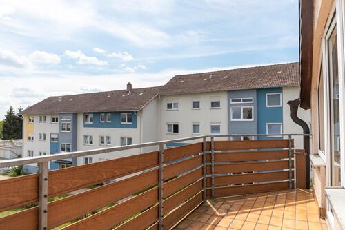 Foto - Toller Blick: 3-Zimmer-Dachgeschosswohnung mit Balkon