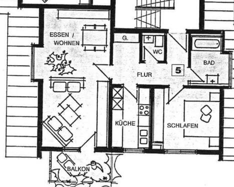 Foto - Etagenwohnung zur Miete in Altbach