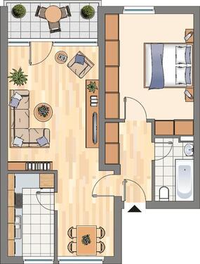 Foto - Etagenwohnung zur Miete in Dortmund