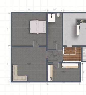 Foto - 2 Zimmer Etagenwohnung zur Miete in Eppertshausen
