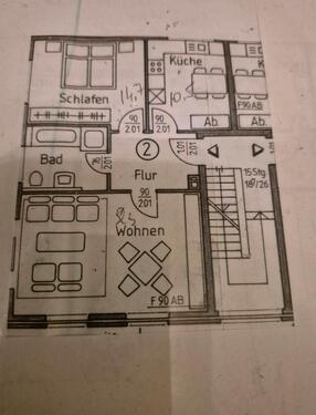 Foto - 2 Zimmer Etagenwohnung in Warendorf
