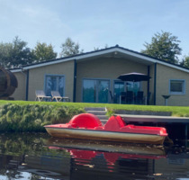 Ferienhaus am See (1 bis 8 Personen) mit eigenem Tretboot und Panorama Außensauna - Twist
