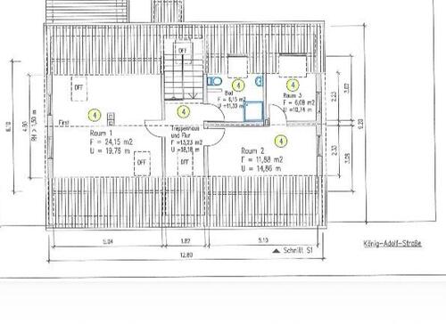 Foto - 1 Zimmer Etagenwohnung in Wiesbaden