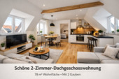 Foto - Schicke 2 Zimmer Dachgeschosswohnung in Lauterbach