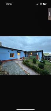 Foto - Dreiraumwohnung mit überdachter Terrasse, Garten und Parkplatz