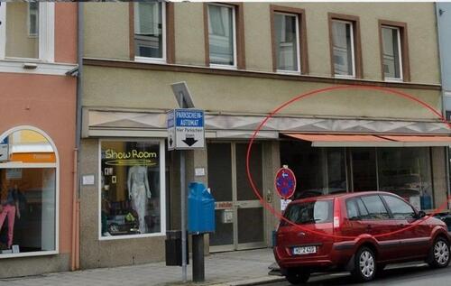 Foto - Ludwigstraße --- Ladengeschäft Obst-Gemüse Büro Cafe