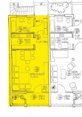 Foto - 1 Zimmer Erdgeschoßwohnung zum Kaufen in Offenbach am Main