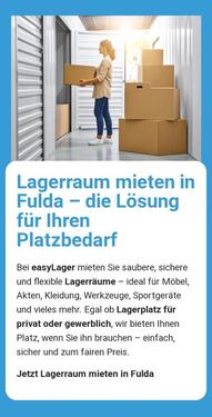 Foto - Storebox Selfstore Lagerraum mieten easyLager Fulda ab 99,-