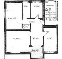 Provisionsfrei: 3,5 Zimmer Wohnung Süd-Balkon, EBK & Stellplatz - Hanau Groß-Steinheim