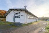 Foto - MG - Lager- Fertigunshalle in Pfeffelbach mit Freifläche