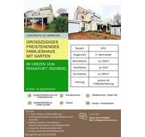 Freistehendes Familienhaus langfristig zu vermieten in Frankfurt-Riedberg - Frankfurt am Main Kalbach