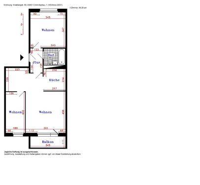 Foto - 3 Zimmer Erdgeschoßwohnung in Crimmitschau