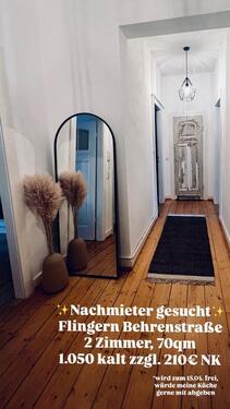 Foto - 2-Zimmer-Altbauwohnung (70 m²) in Flingern