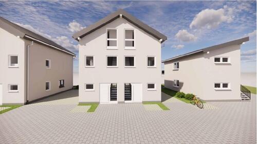 Foto - Großen Linden - Neubau Doppelhaushälfte mit Küche - KfW 40 QNG
