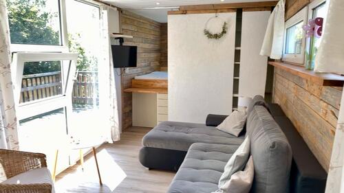 Foto - Tinyhouse in der Natur auf Ferienbauernhof Nähe Kappeln