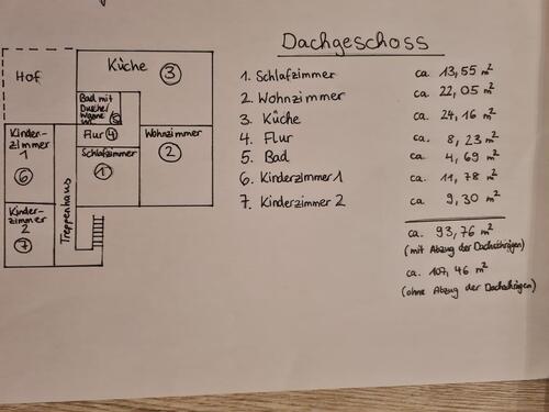 Foto - Helle und großzügige 4-Zimmer-Dachgeschosswohnung in Leinach