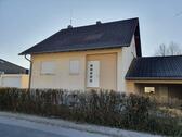 Foto - Einfamilienhaus mit zwei Doppelgaragen in Rimbach - Rohbauzustand
