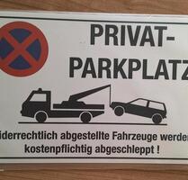Schild Privat Parkplatz - 8,00 EUR Kaltmiete, in Kassel (PLZ: 34123) Bettenhausen