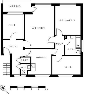 Foto - 4 Zimmer Etagenwohnung in Oldenburg