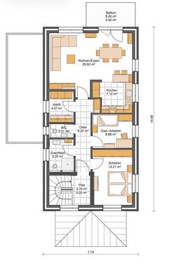 Foto - 3 Zimmer Etagenwohnung zur Miete in Sendenhorst