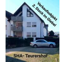 SHA-Teurershof-Charmante, sonnige 2,5 Zimmerwohnung zum Verlieben - Schwäbisch Hall