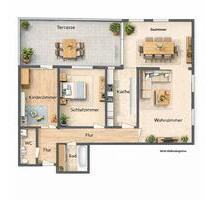 3,5-Zimmer-Terrassenwohnung mit EBK & großer Terrasse - Salzgitter Ortschaft Südost