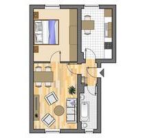 2-Zimmer-Wohnung in Herten mit neuem Wannenbad