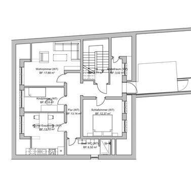Foto - 3 Zimmer Etagenwohnung in Leinefelde-Worbis