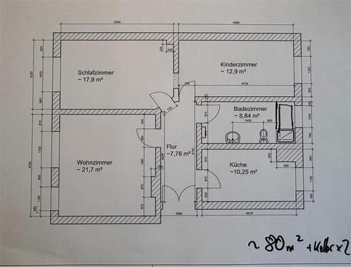 Foto - Etagenwohnung zur Miete in Hildesheim