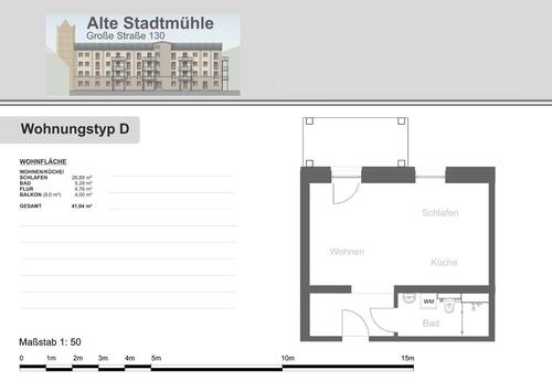Foto - Etagenwohnung in Luckenwalde zur Miete